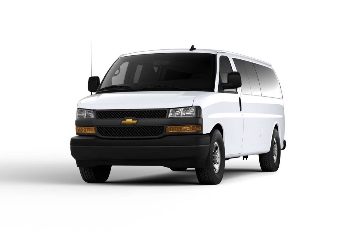 Chevrolet Express passenger van, reference photo